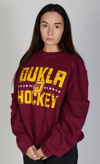 Mikina Dukla Hockey - bordó